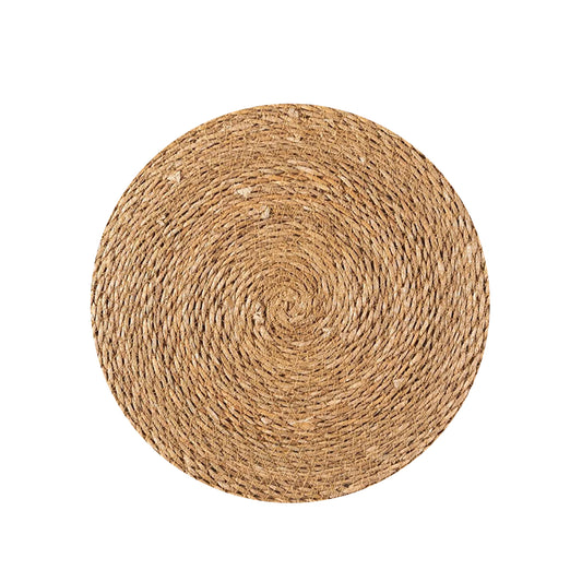 Plato base tejido de fibra natural 40 cm (6 pza)