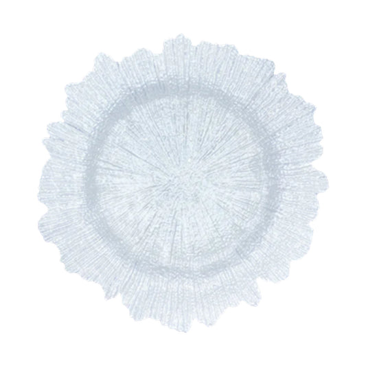 Plato base blanco (8 piezas)